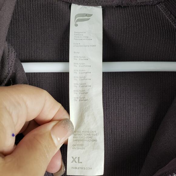 Fabletics Brown Jacket - Picture 3 of 8